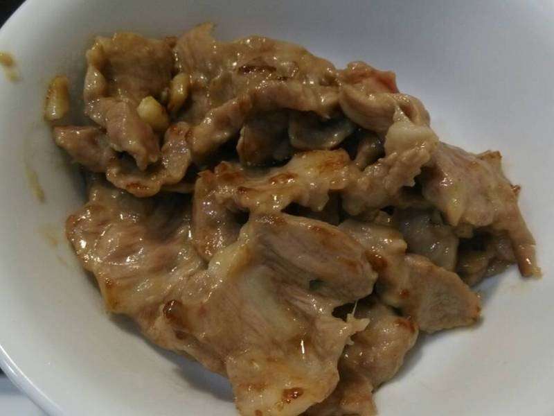 金门高粱飘香料理-猪肉丼饭的加工步骤