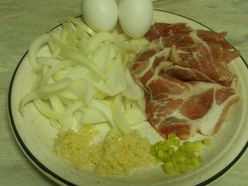 和风猪肉丼（淬酿决胜料理）的加工步骤