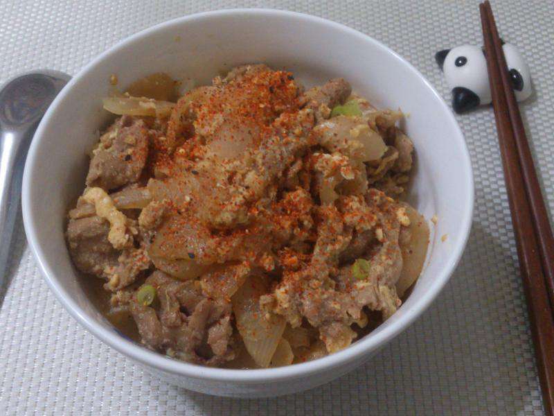 和风猪肉丼（淬酿决胜料理）的加工步骤