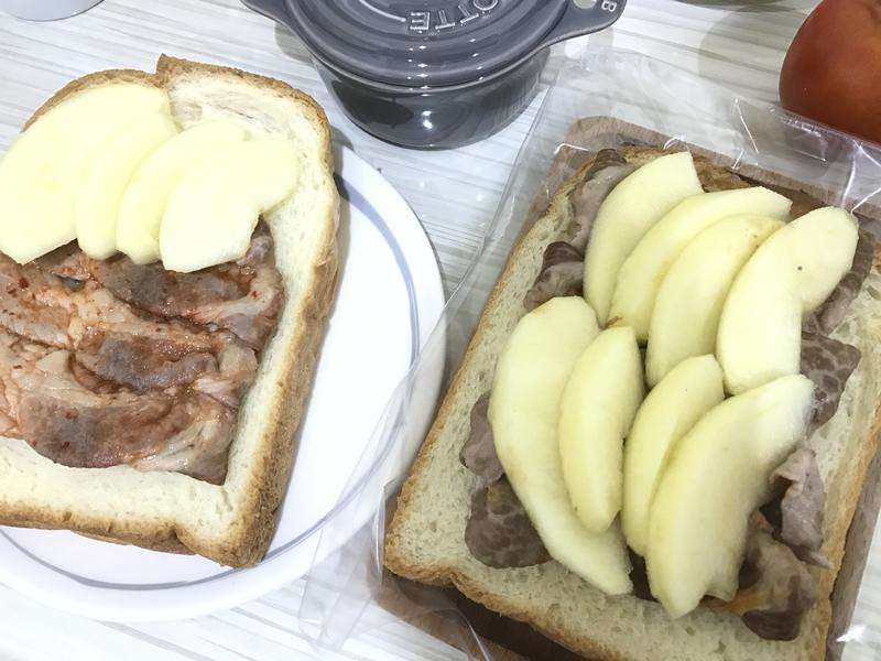 法式香绵猪肉三明治的加工步骤