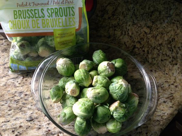 Brussels Sprout烤球芽甘蓝的加工步骤