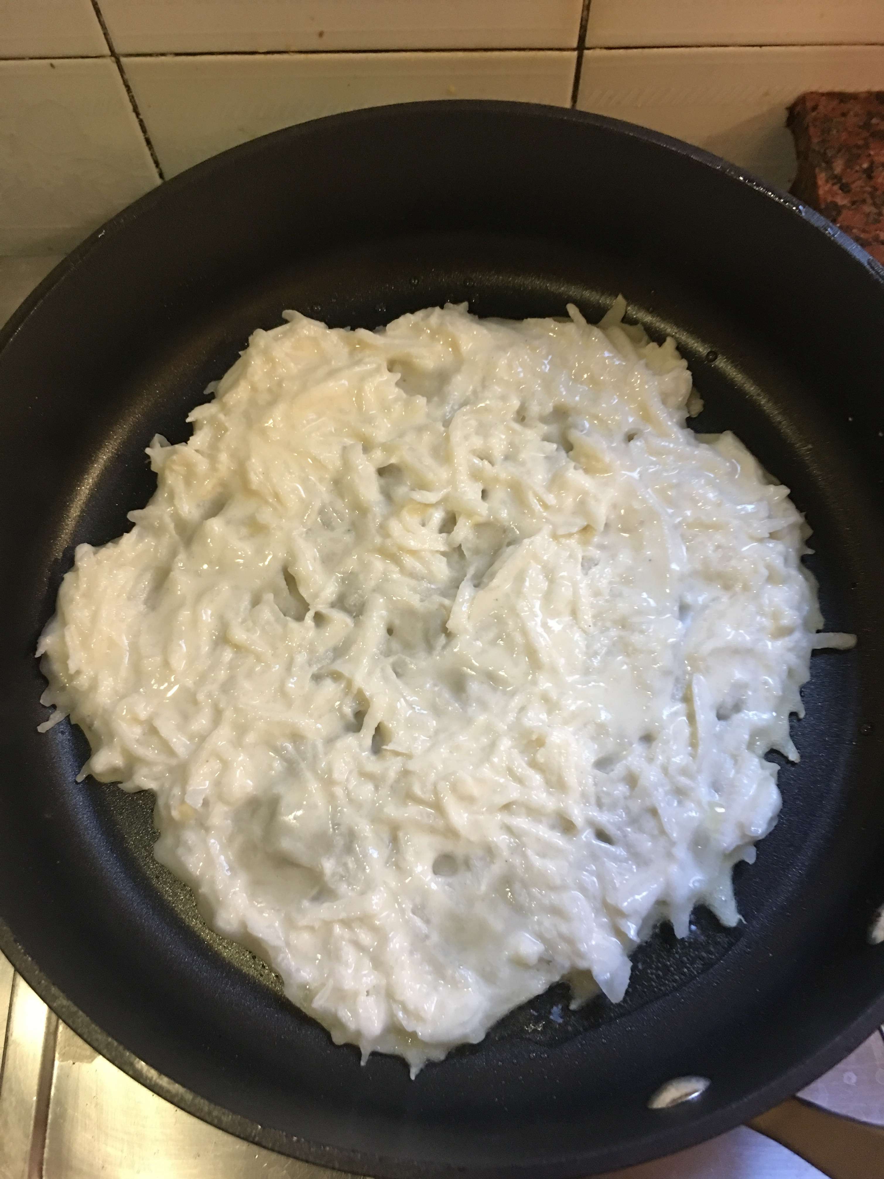 萝卜丝煎饼😋朴实的美味～的加工步骤