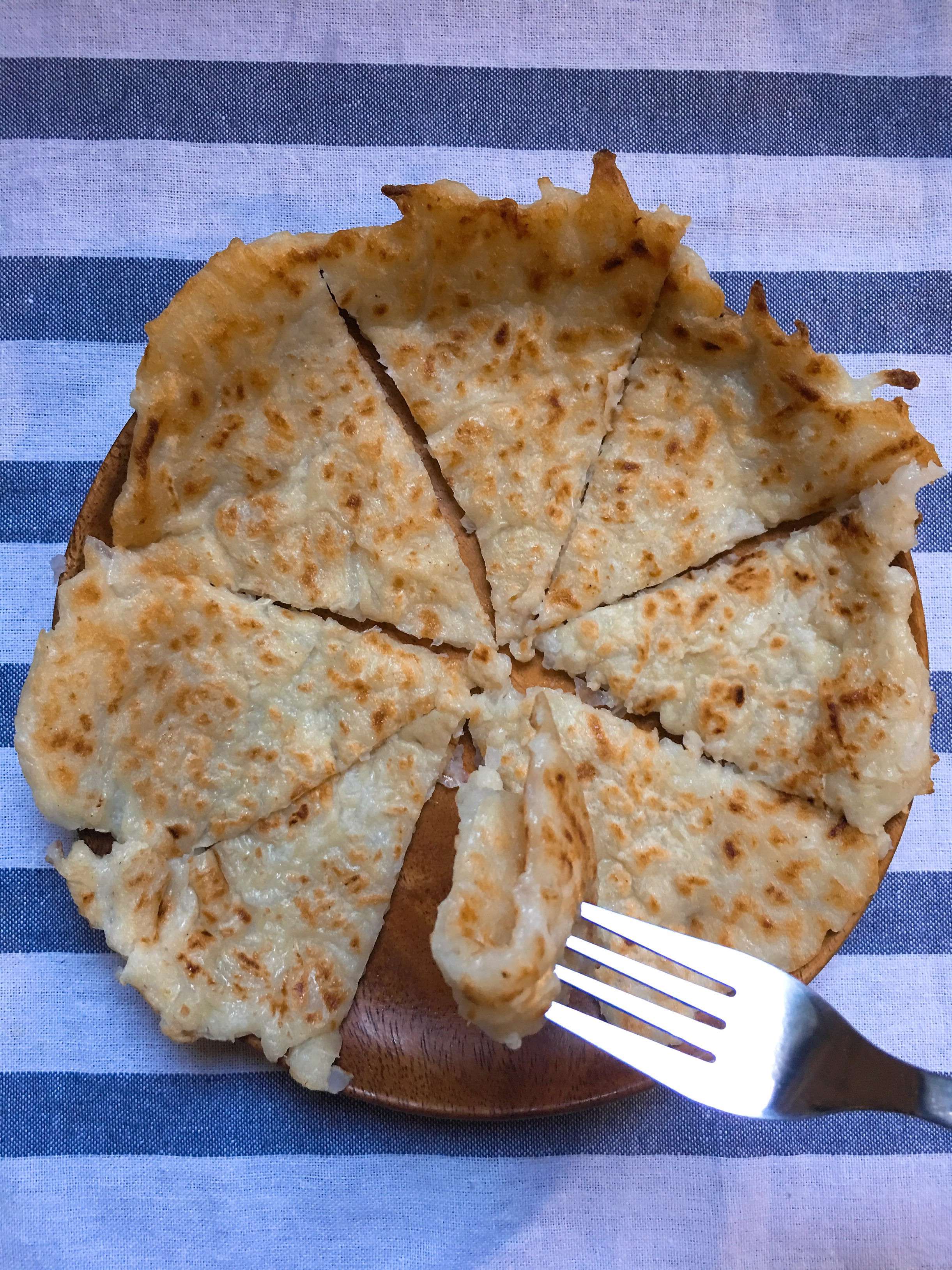 萝卜丝煎饼😋朴实的美味～的加工步骤