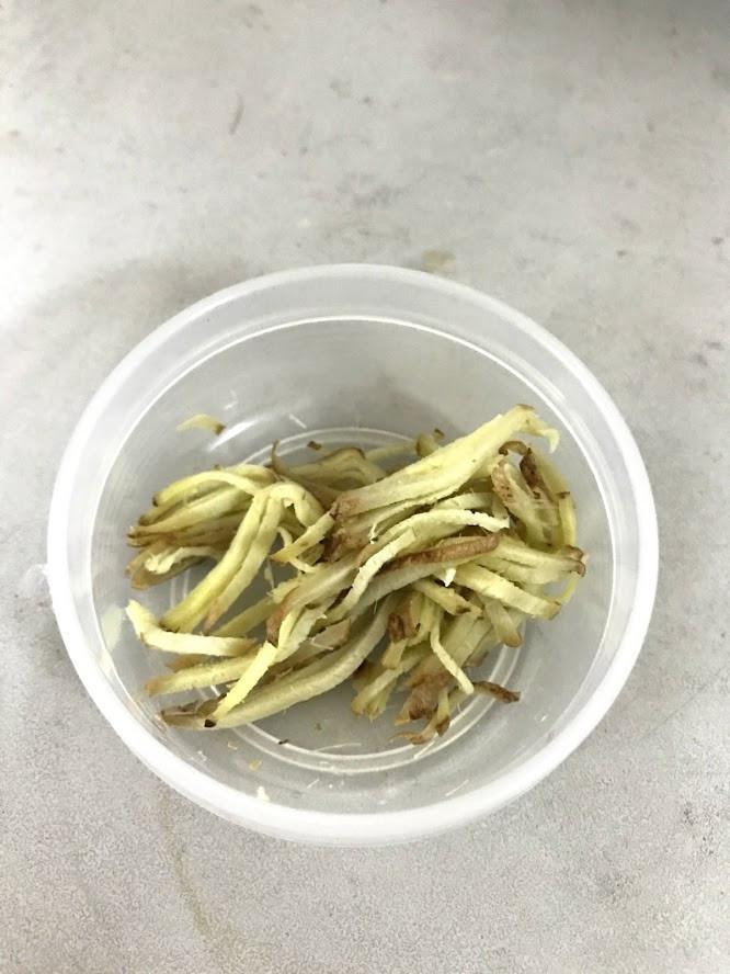 金针菇炒大芥菜的加工步骤