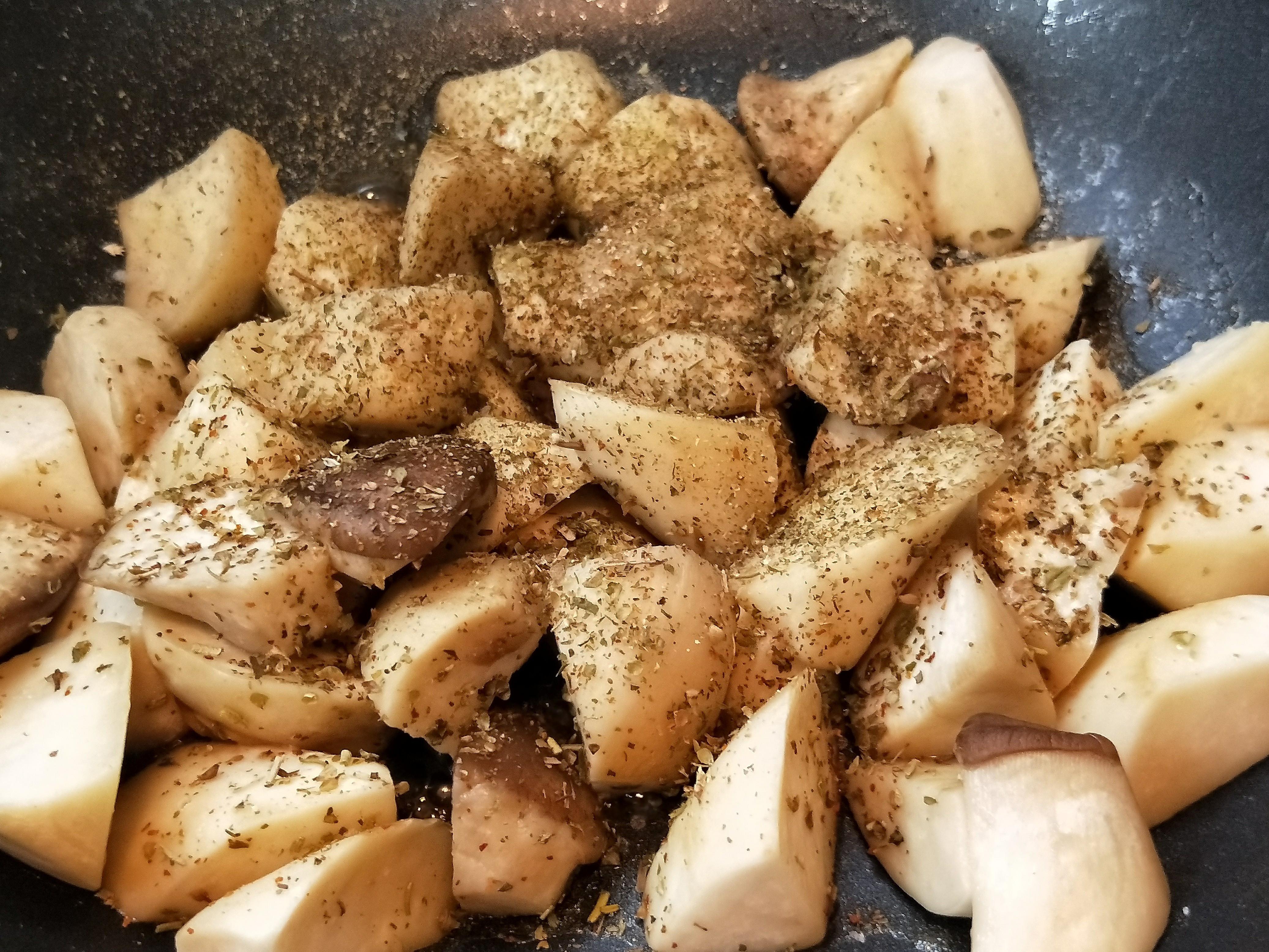 香料杏鲍菇的加工步骤