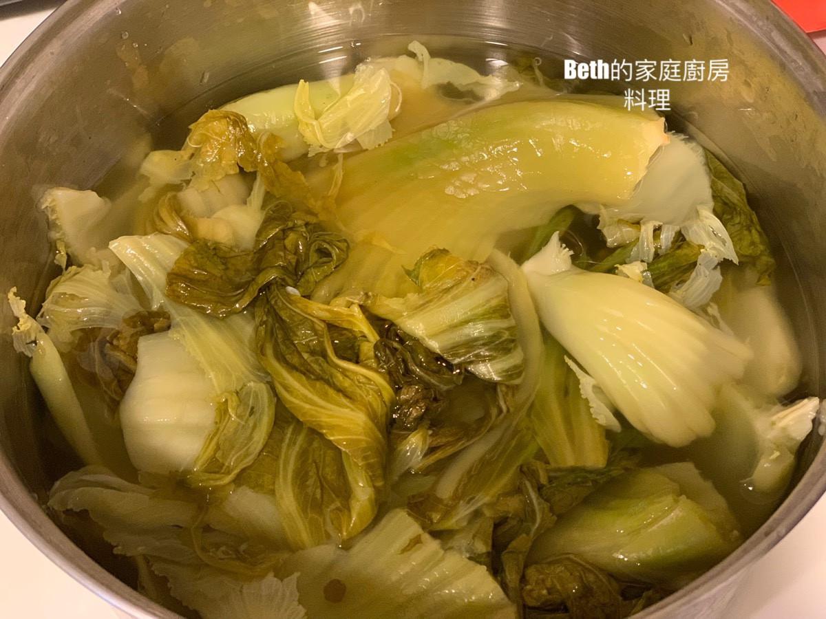 自制酸菜 （芥菜）- 1天版的加工步骤