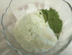 奶油抹茶红豆棉花蛋糕