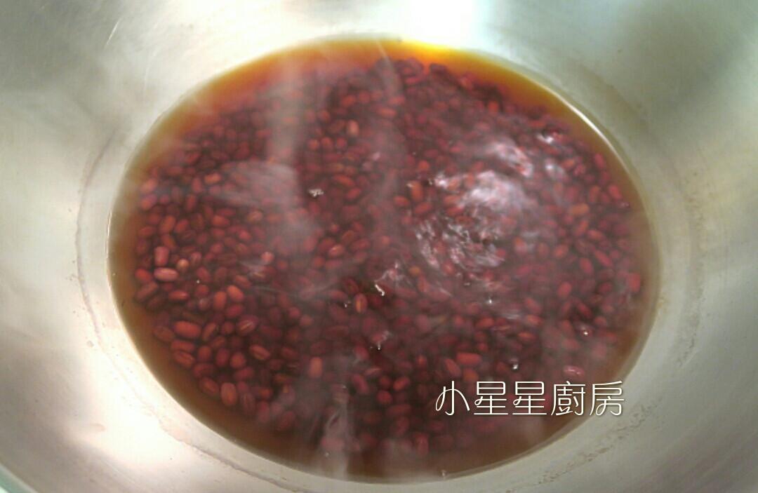 煮出粒粒分明又松软的蜜红豆的加工步骤