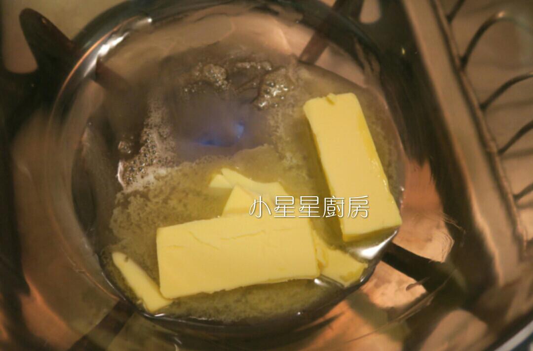 奶油抹茶红豆棉花蛋糕的加工步骤