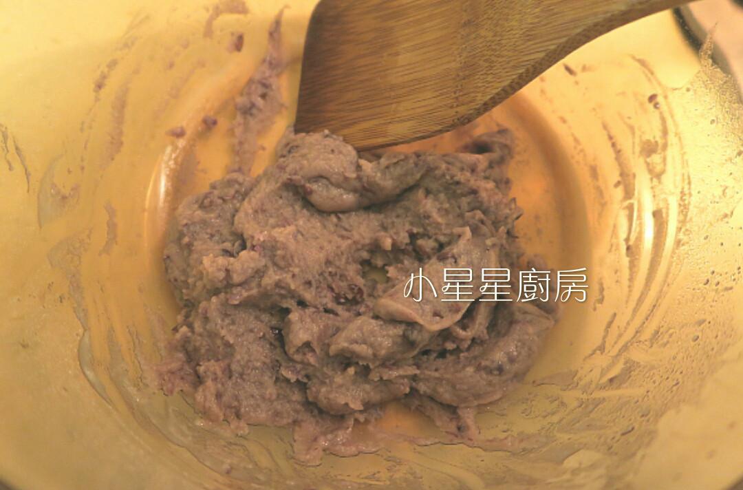 红豆泥棉花蛋糕的加工步骤