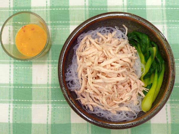 腐乳油醋鸡丝沙拉  夏♥鸡丝轻食 3的加工步骤