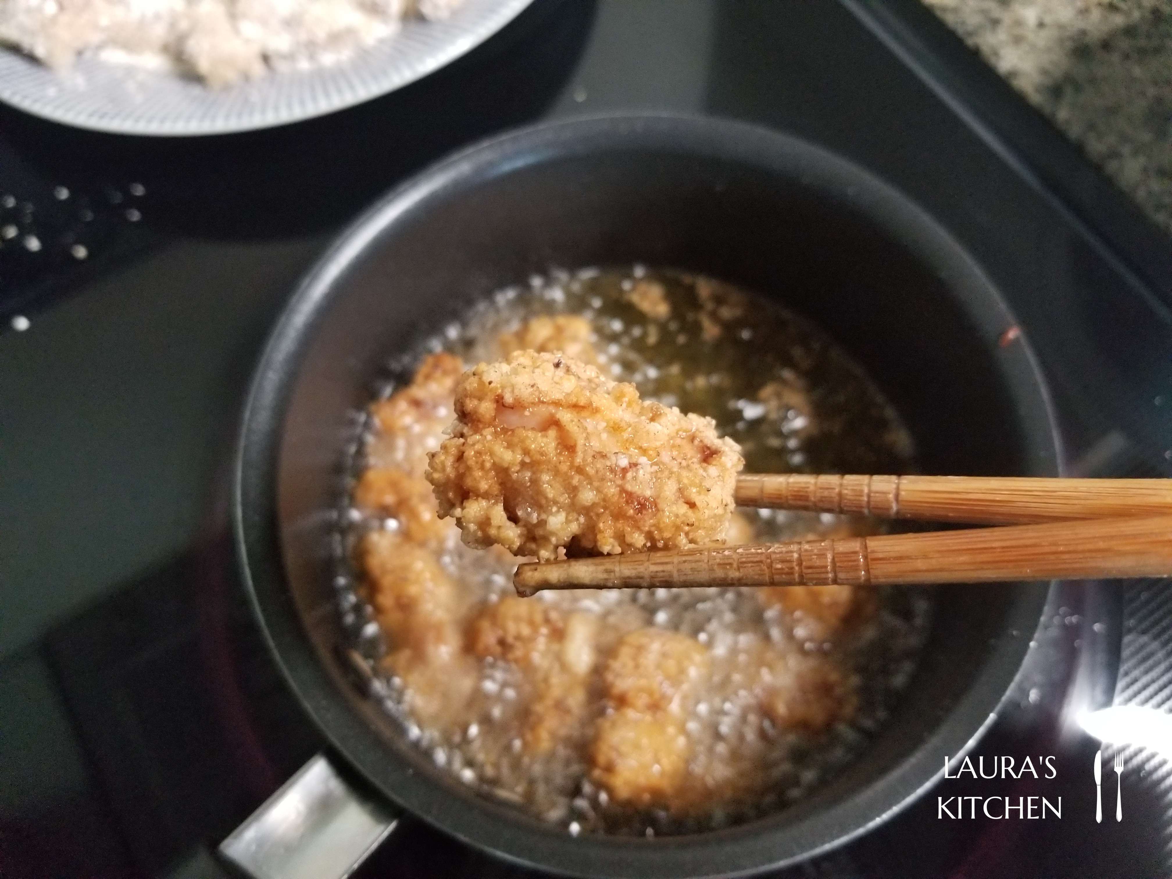 豆乳咸酥鸡的加工步骤