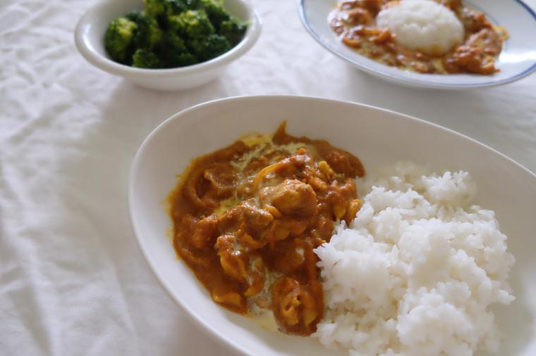 偷呷步の煮 #1，奶油咖哩鸡肉饭的加工步骤