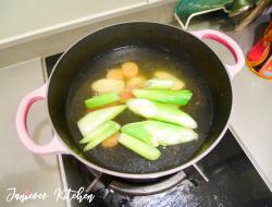 中式小菜🥘奶白云吞鸡