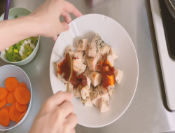 【影片】韩式春川辣鸡～（🐓舒肥鸡版本）