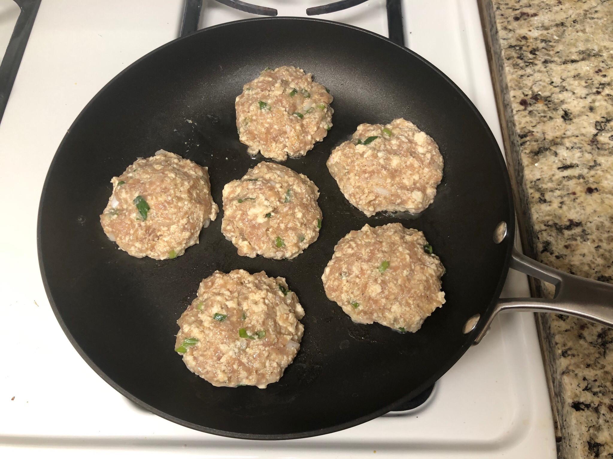 鸡肉豆腐排的加工步骤