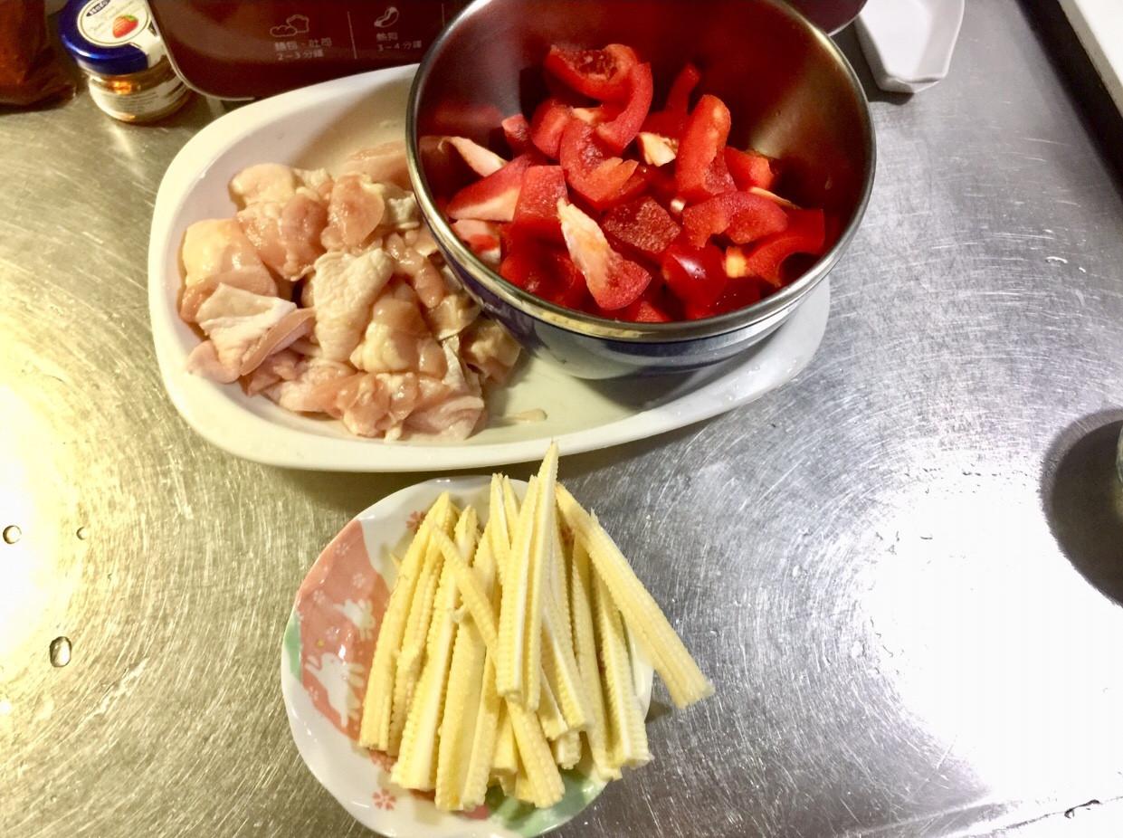 夏日食蔬鸡肉料理的加工步骤