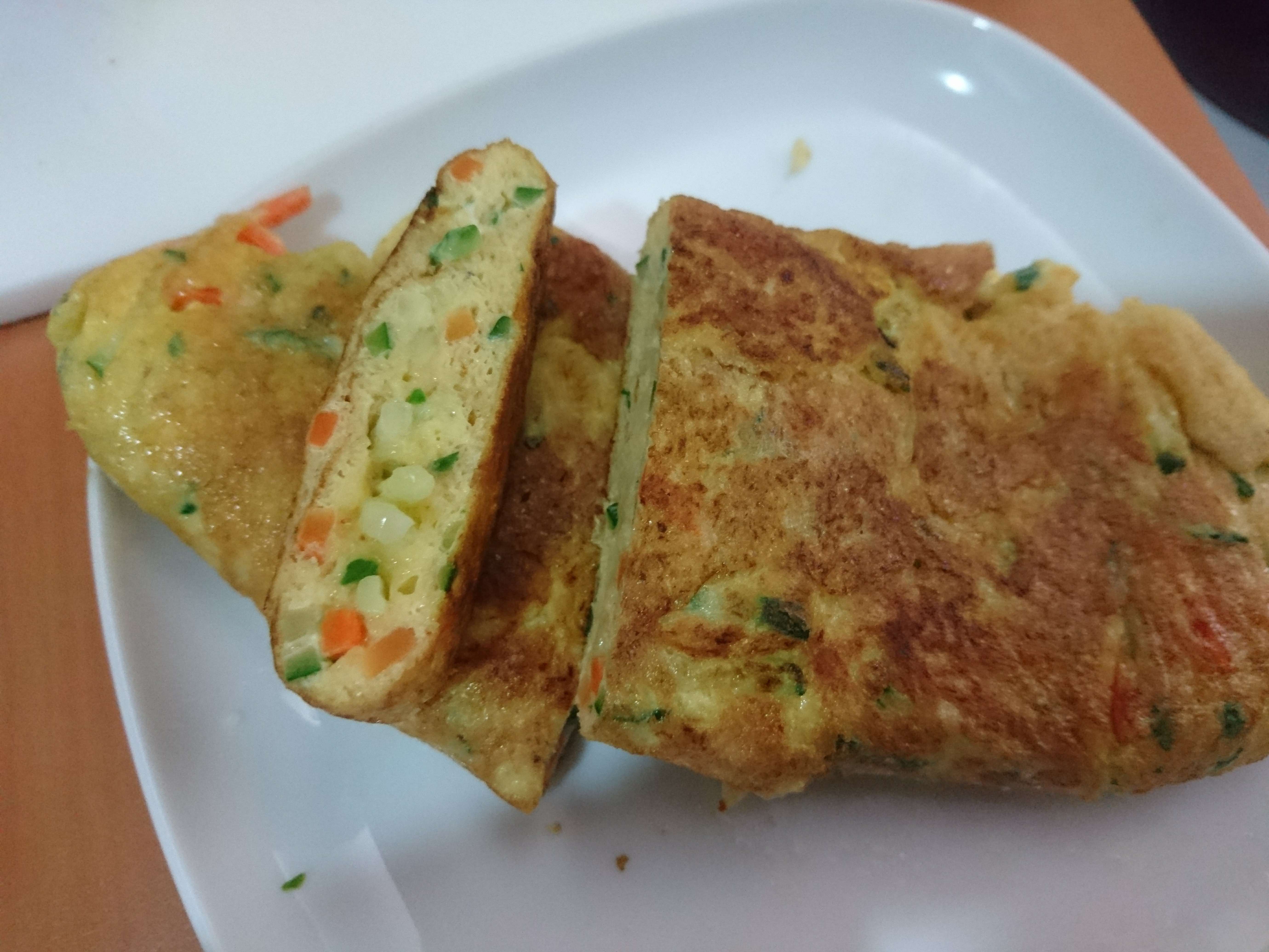 小黄瓜煎饼 (生酮/低糖)的加工步骤