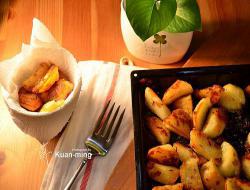 【差不多食谱】黄金鹅油香葱烤马铃薯 Roast Potatoes with Goose Fat &amp; Fried Shallot Flakes