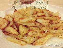 Miss Sia[做]香料烤马铃薯角Baked Potato Wedges