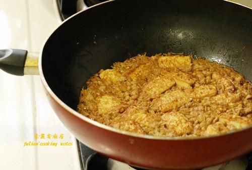 [金针菇肉末烧豆腐]简单料理的加工步骤