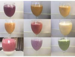 蔬果彩色冰沙fruit smoothie