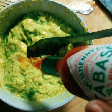 Guacamole 酪梨莎莎酱的加工步骤