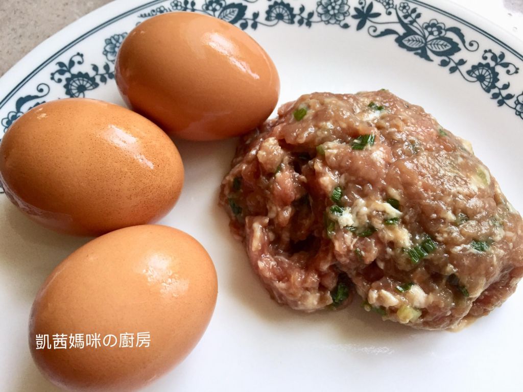 蛋肉饼🎶的加工步骤