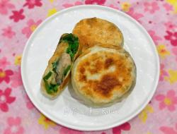 韭菜蚵仔馅饼