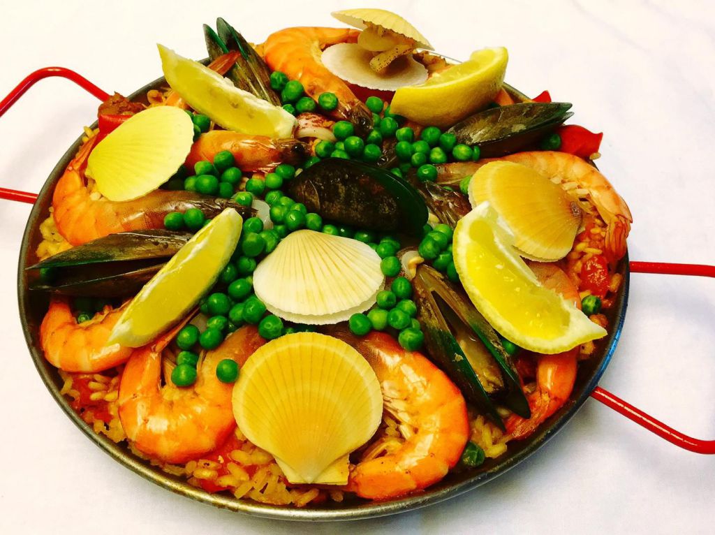 Paella 西班牙海鲜饭的加工步骤