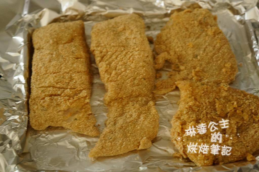 香酥烤鱼排的加工步骤