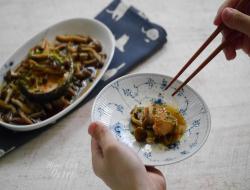 小厨娘❤鸿禧菇蒸鲑鱼（鸿禧珍贵福有余）