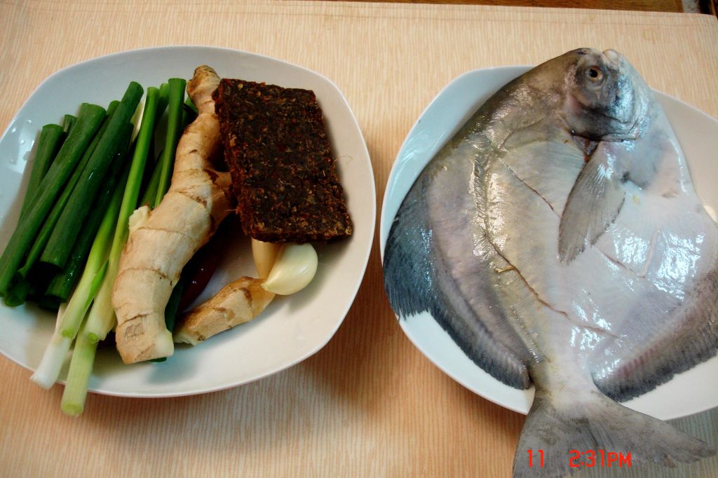 云南豆鼓蒸富贵鲳鱼(鲜食家好食材)的加工步骤