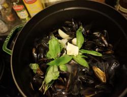 巴黎淡菜锅：Moule/Mussel