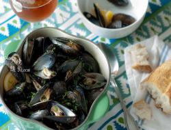 啤酒蒸淡菜 {Beer Steamed Mussels}