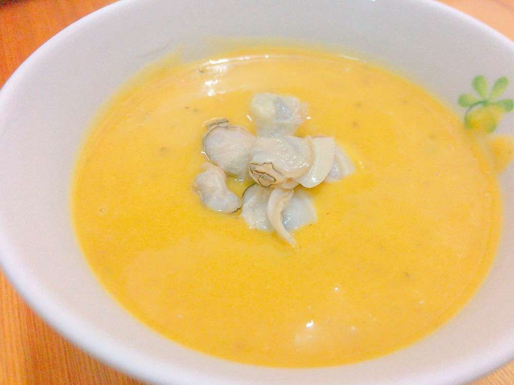 蛤蜊南瓜浓汤🎃🍲的加工步骤