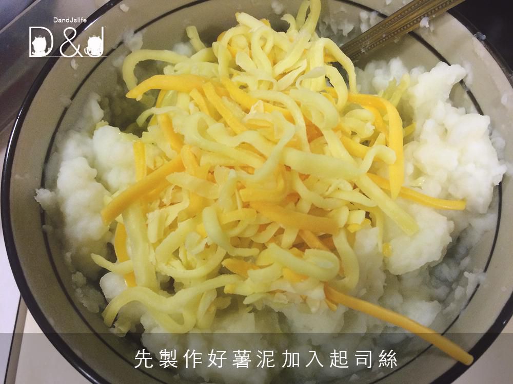 姜汁烧肉风味薯泥(创意日式料理)的加工步骤