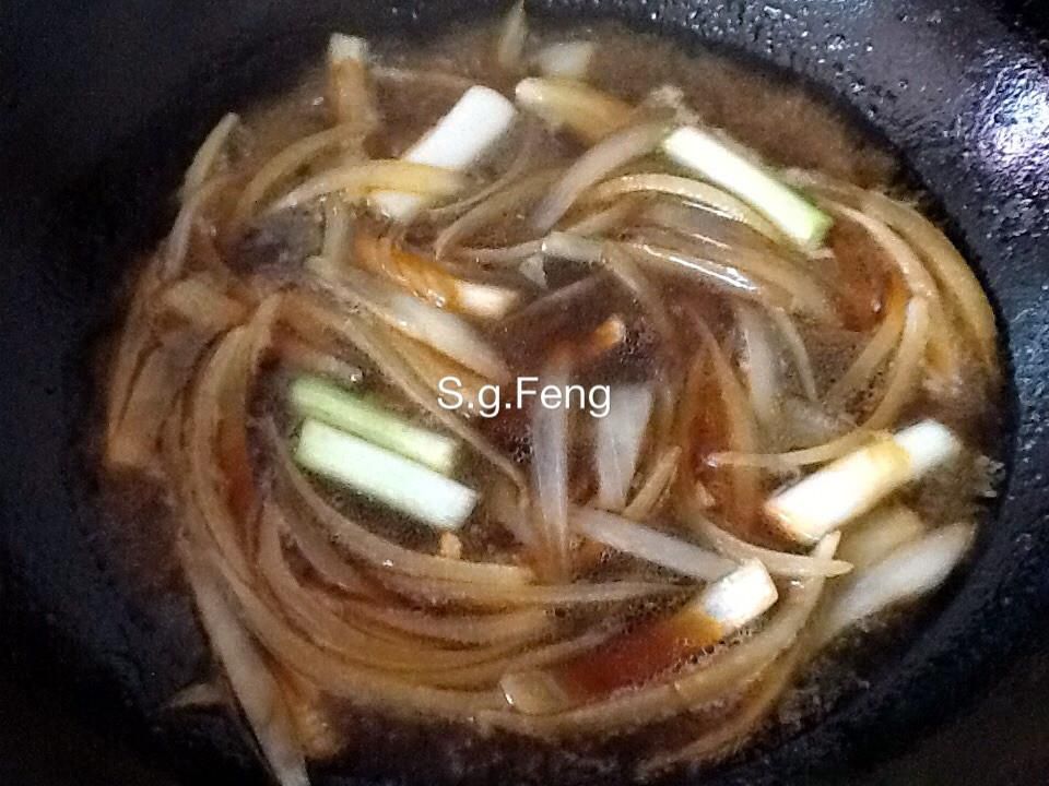 生菜烧肉的加工步骤