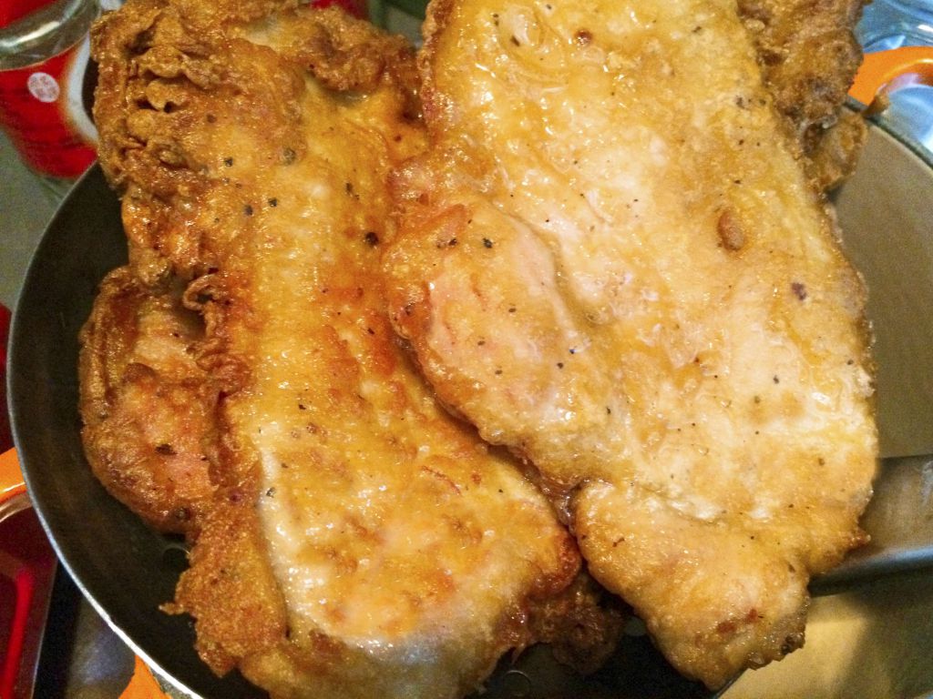 香酥里肌肉的加工步骤