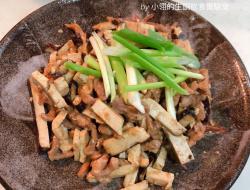 生酮版豆干炒肉丝