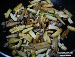 豆鼓肉丝香炒豆干