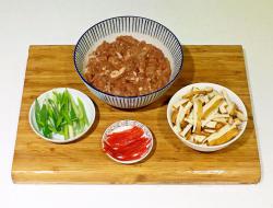 豆干炒肉丝