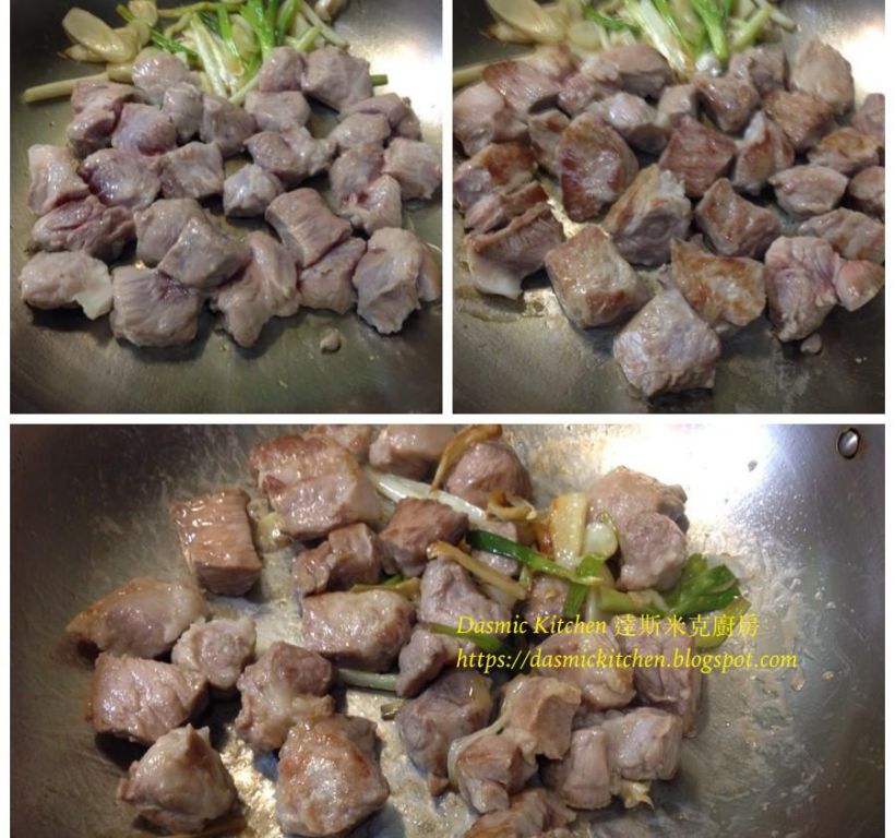 马铃薯烧肉 ～附『实作视频』～的加工步骤