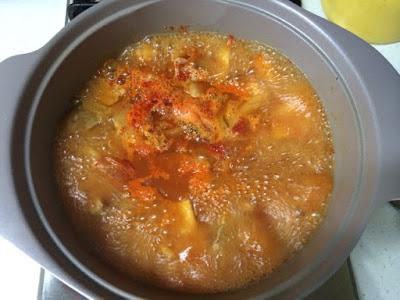 猪肉泡菜锅 돼지고기김치찌개的加工步骤