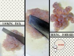 杏仁椰丝玉米虾肉饼