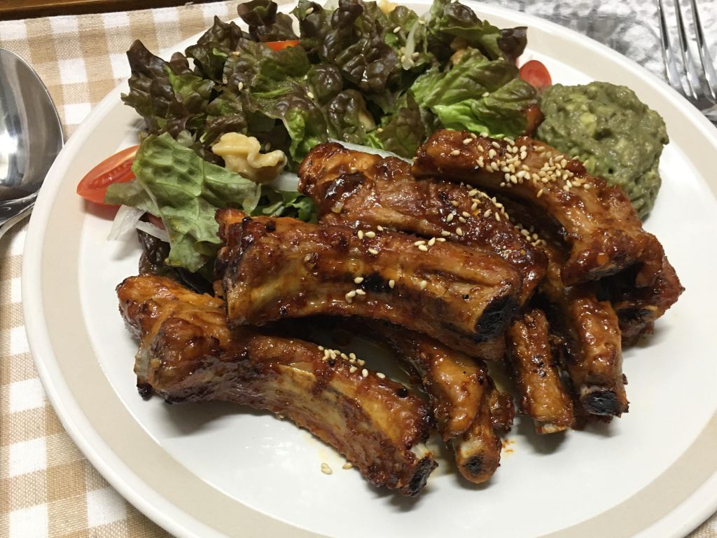 气炸锅 BBQ猪肋排 (简易食谱)的加工步骤