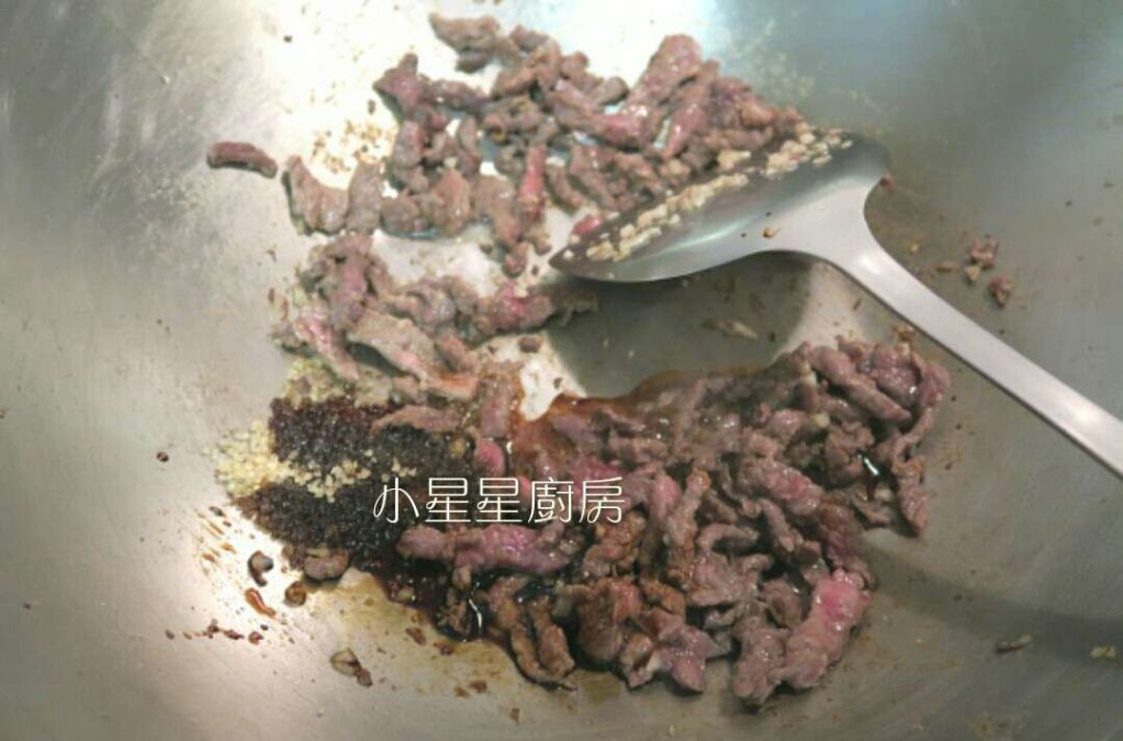 塔香牛肉的加工步骤