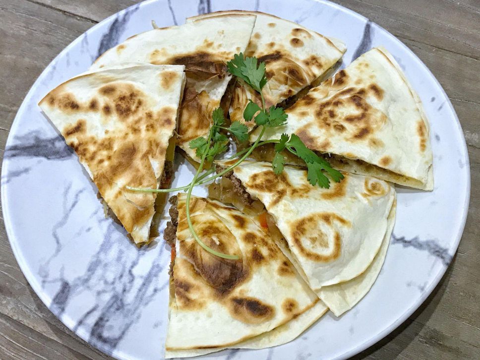 墨西哥牛肉薄饼 Quesadilla的加工步骤