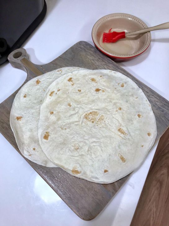 墨西哥牛肉薄饼 Quesadilla的加工步骤