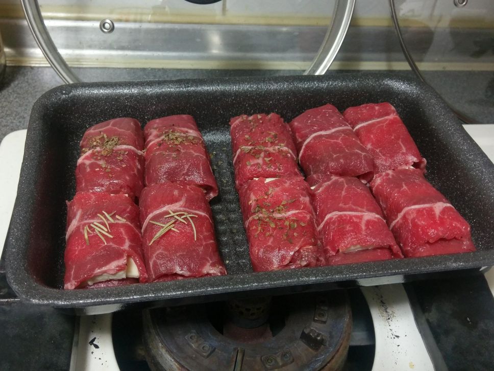 豆腐牛肉卷的加工步骤